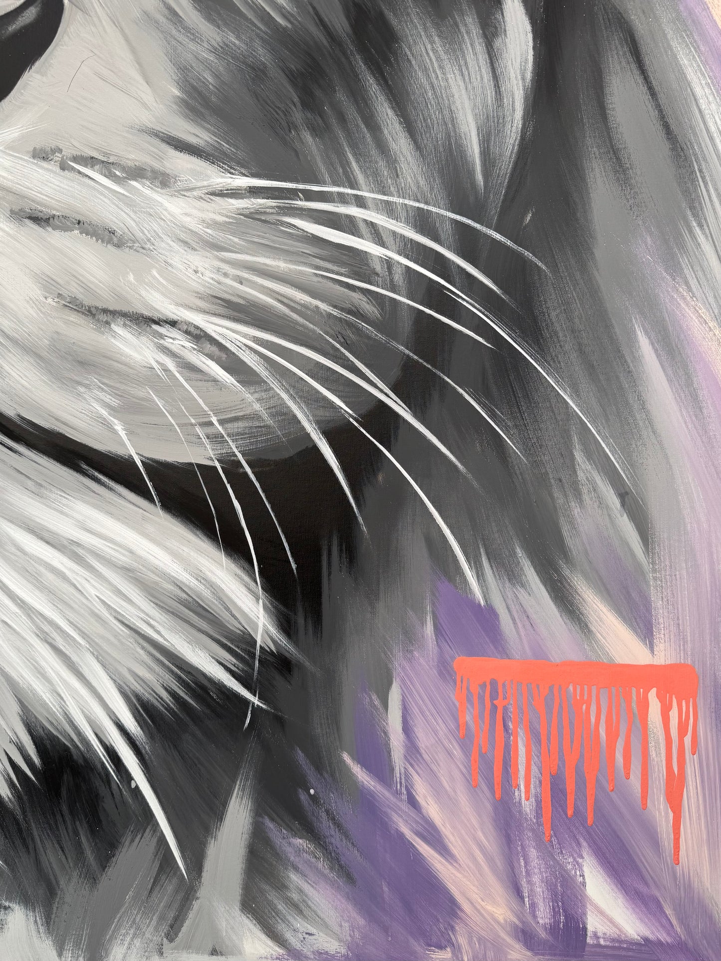 Crowned in the chaos - 200 x 160