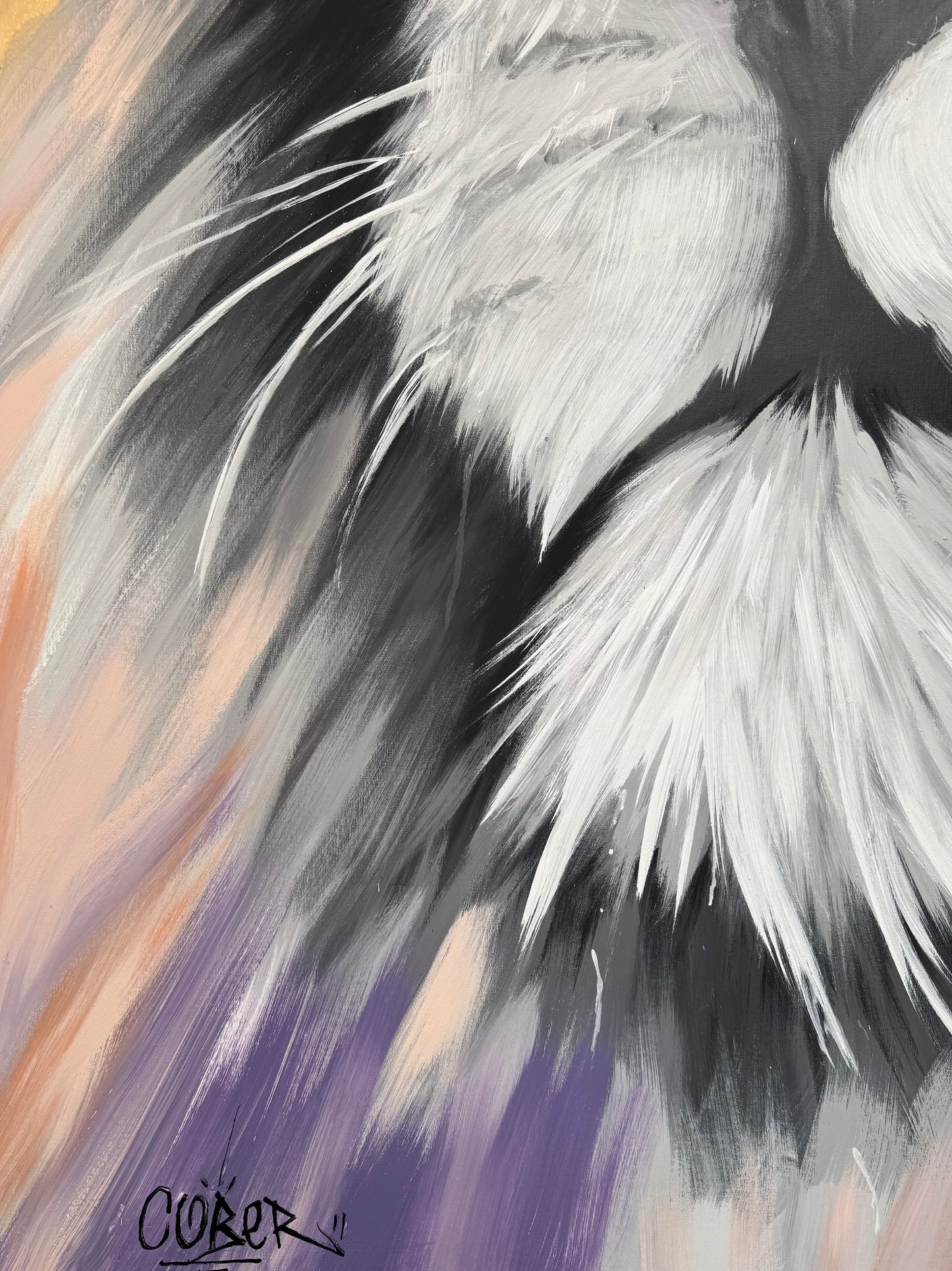 Crowned in the chaos - 200 x 160