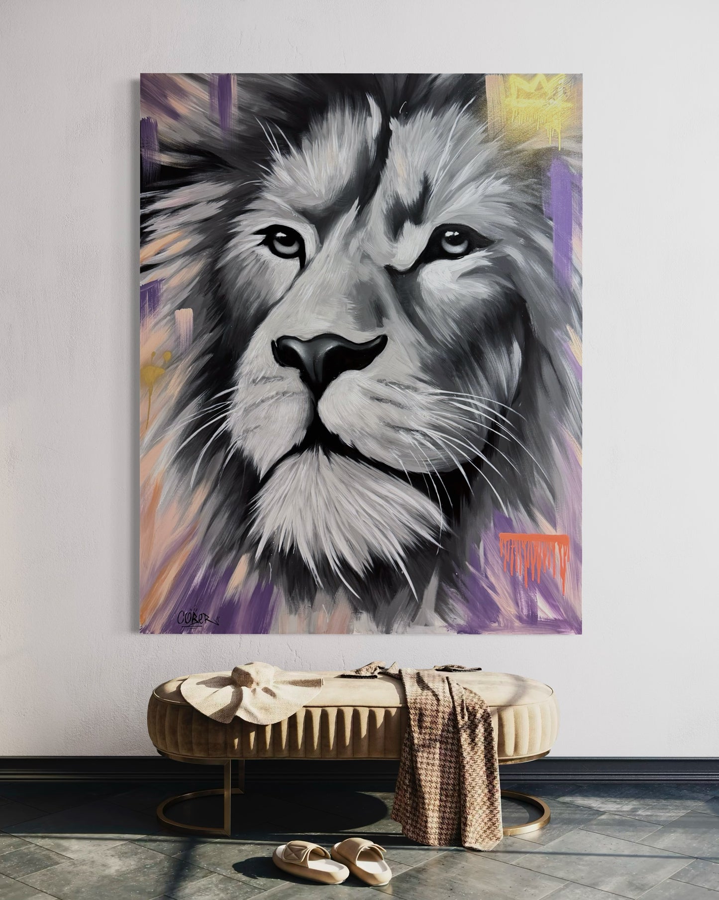 Crowned in the chaos - 200 x 160